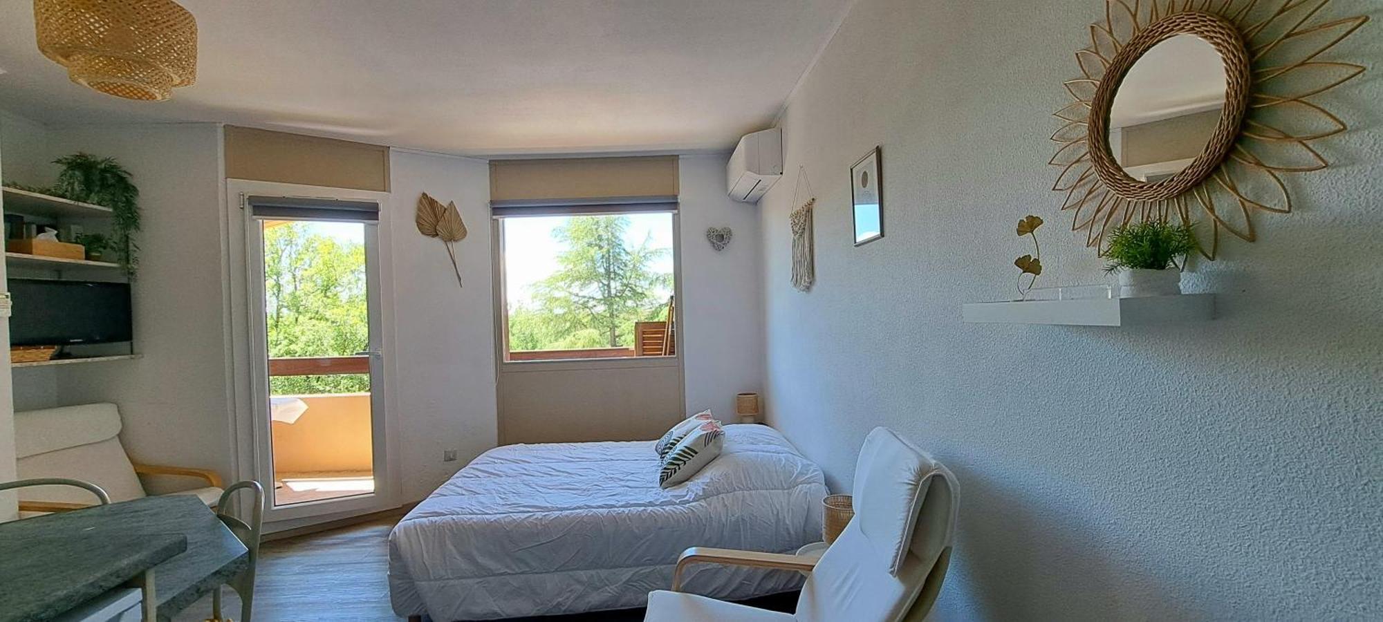 Studio Meublé Cures thermales avec vue Gréoux-les-Bains Exterior foto